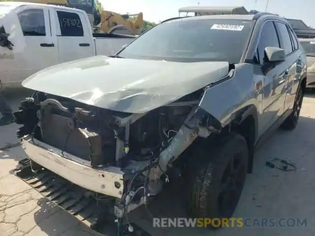 2 Photograph of a damaged car JTMP1RFV4LD529418 TOYOTA RAV4 2020