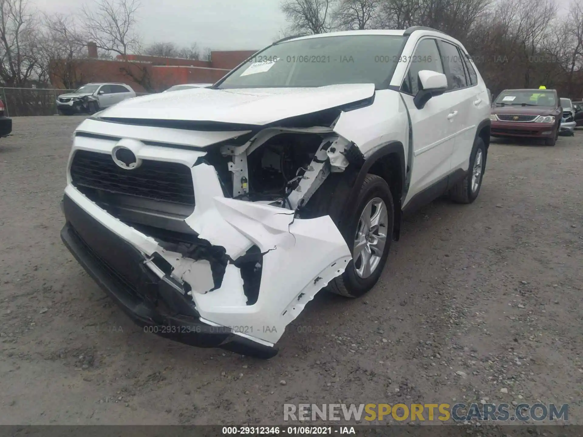 6 Photograph of a damaged car JTMP1RFV5LD053468 TOYOTA RAV4 2020