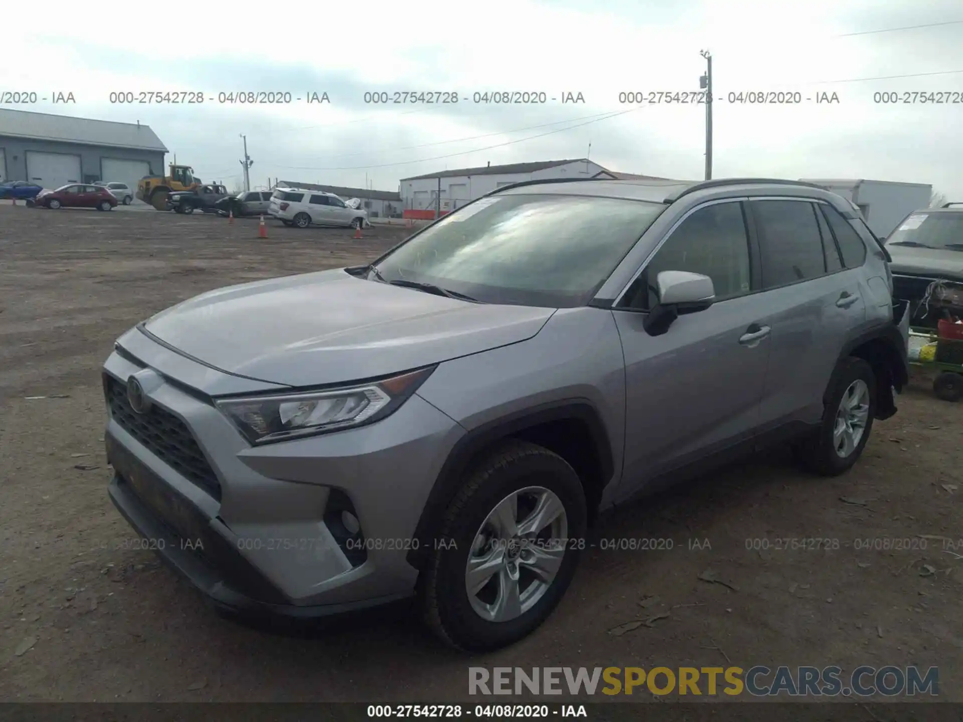 2 Photograph of a damaged car JTMP1RFV5LD053812 TOYOTA RAV4 2020