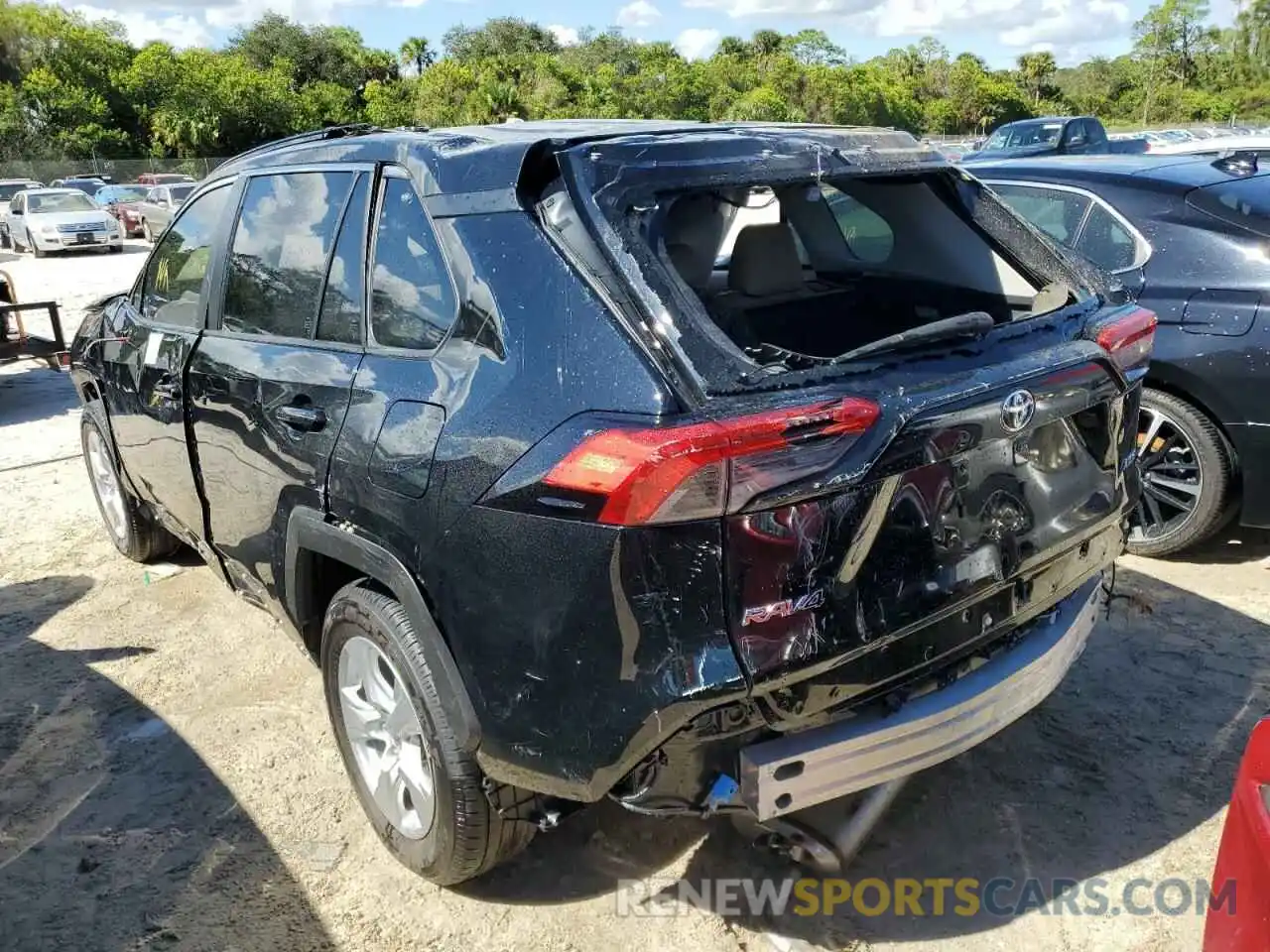 3 Photograph of a damaged car JTMP1RFV5LD059092 TOYOTA RAV4 2020