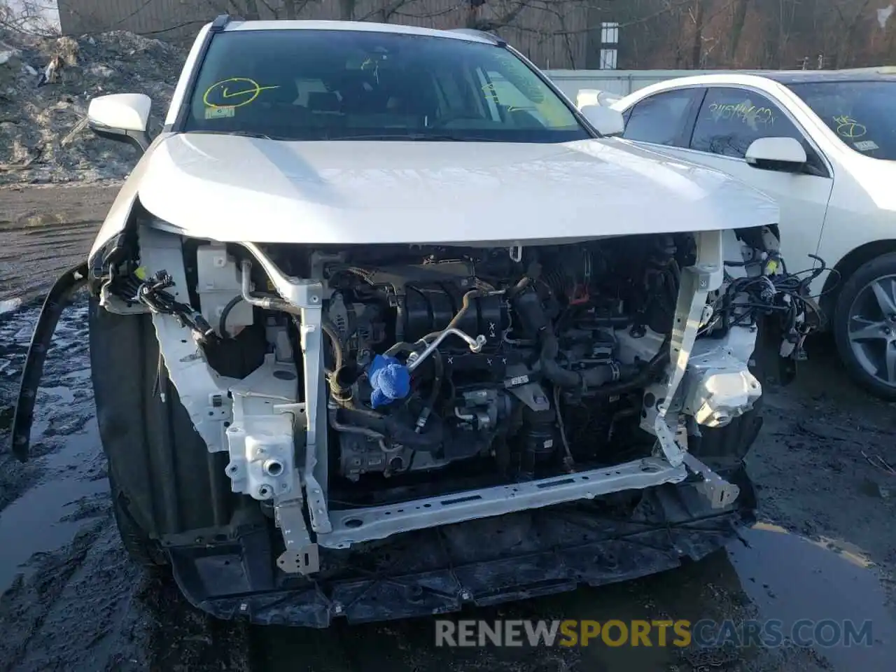 9 Photograph of a damaged car JTMP1RFV5LD062235 TOYOTA RAV4 2020