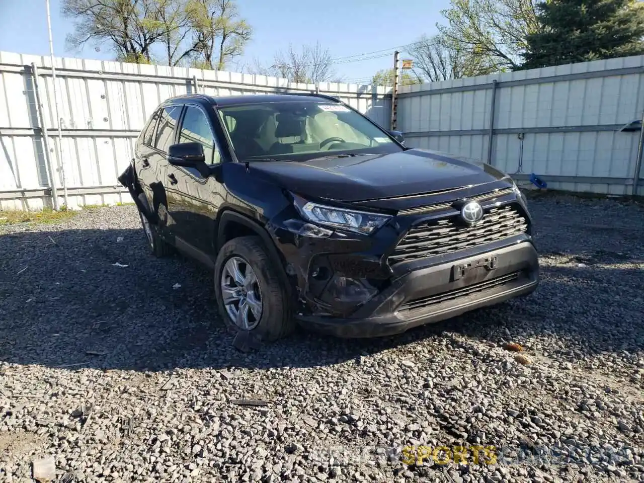 1 Photograph of a damaged car JTMP1RFV5LD062574 TOYOTA RAV4 2020