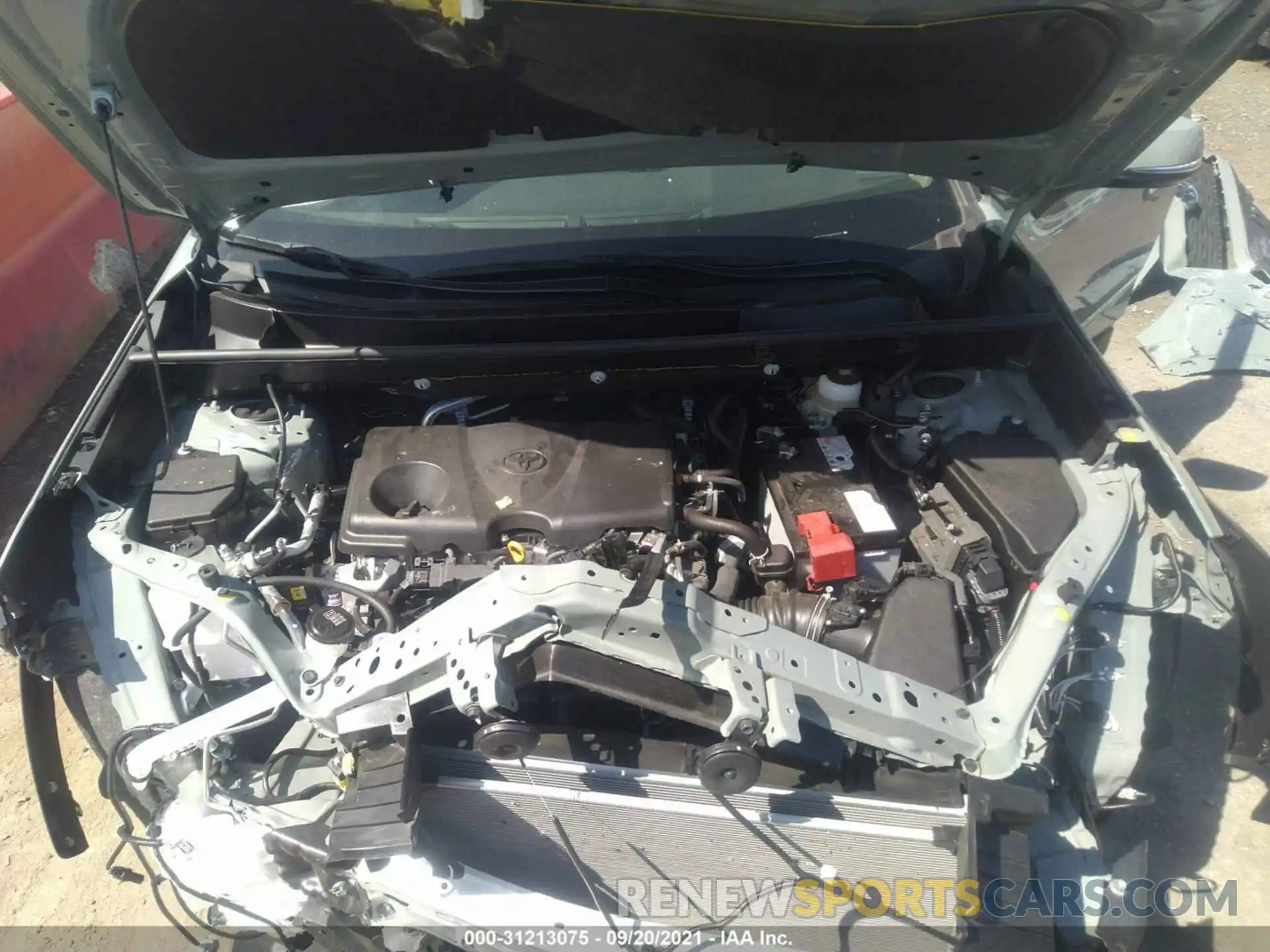 10 Фотография поврежденного автомобиля JTMP1RFV5LD068035 TOYOTA RAV4 2020