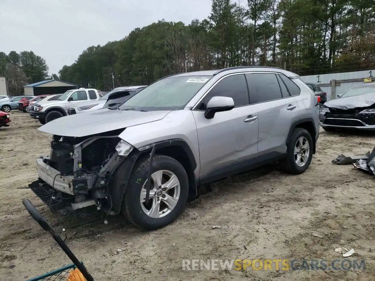 1 Photograph of a damaged car JTMP1RFV6LD531199 TOYOTA RAV4 2020