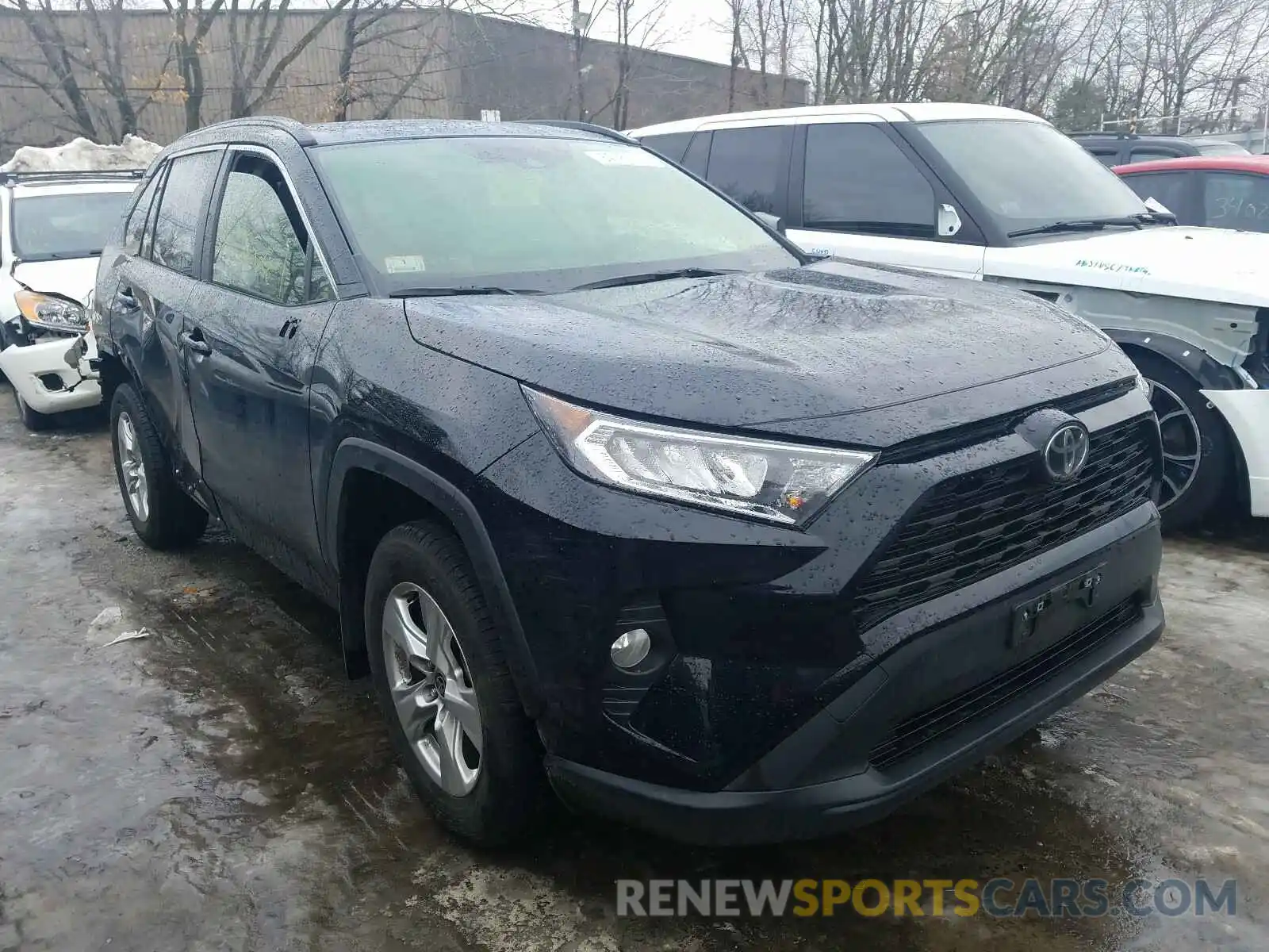 1 Photograph of a damaged car JTMP1RFV6LJ025891 TOYOTA RAV4 2020