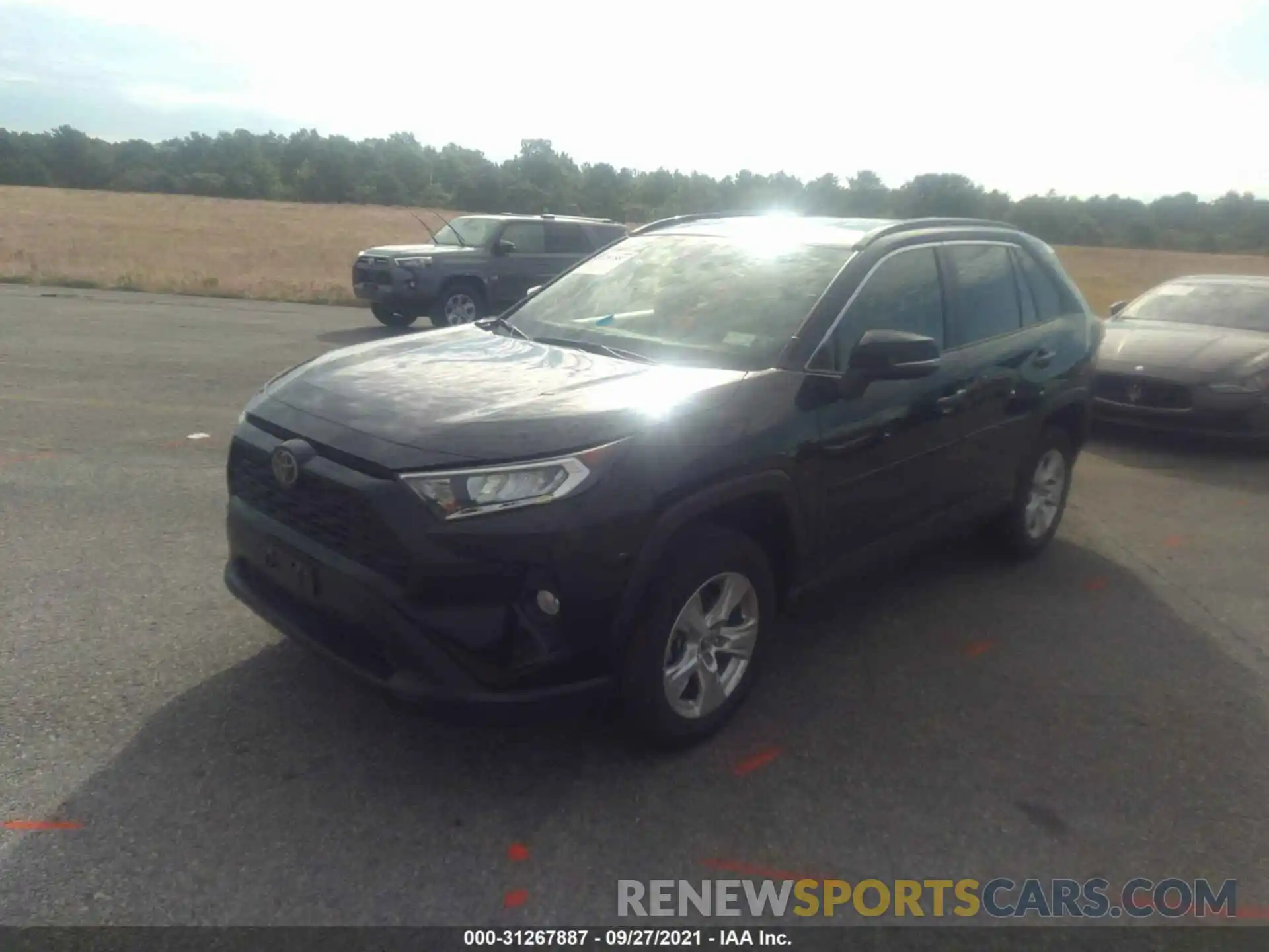 2 Photograph of a damaged car JTMP1RFV6LJ037717 TOYOTA RAV4 2020