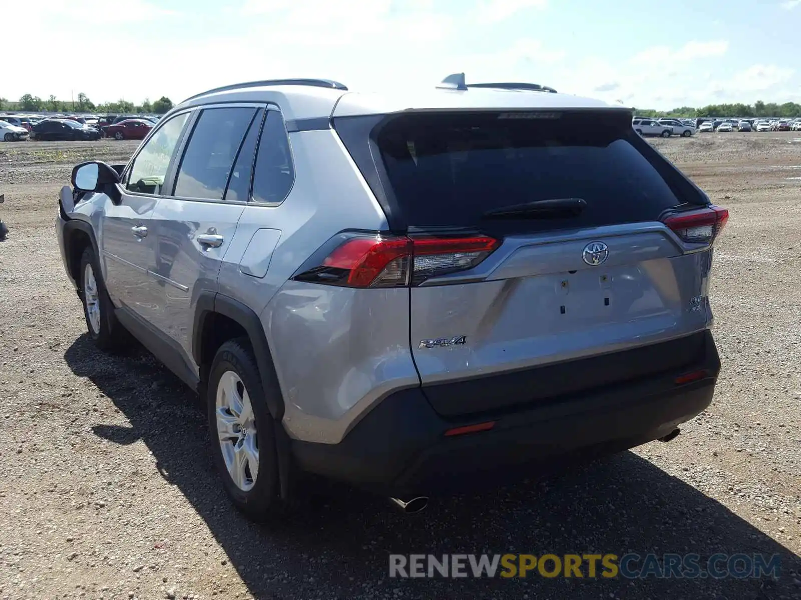 3 Photograph of a damaged car JTMP1RFV7LD050667 TOYOTA RAV4 2020