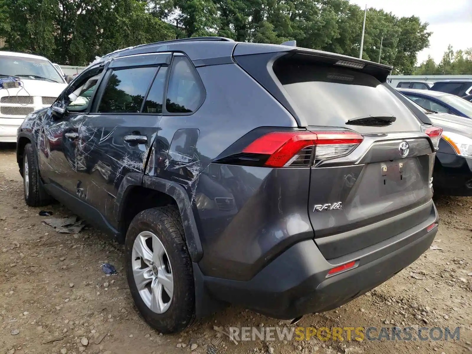 3 Photograph of a damaged car JTMP1RFV7LD051835 TOYOTA RAV4 2020