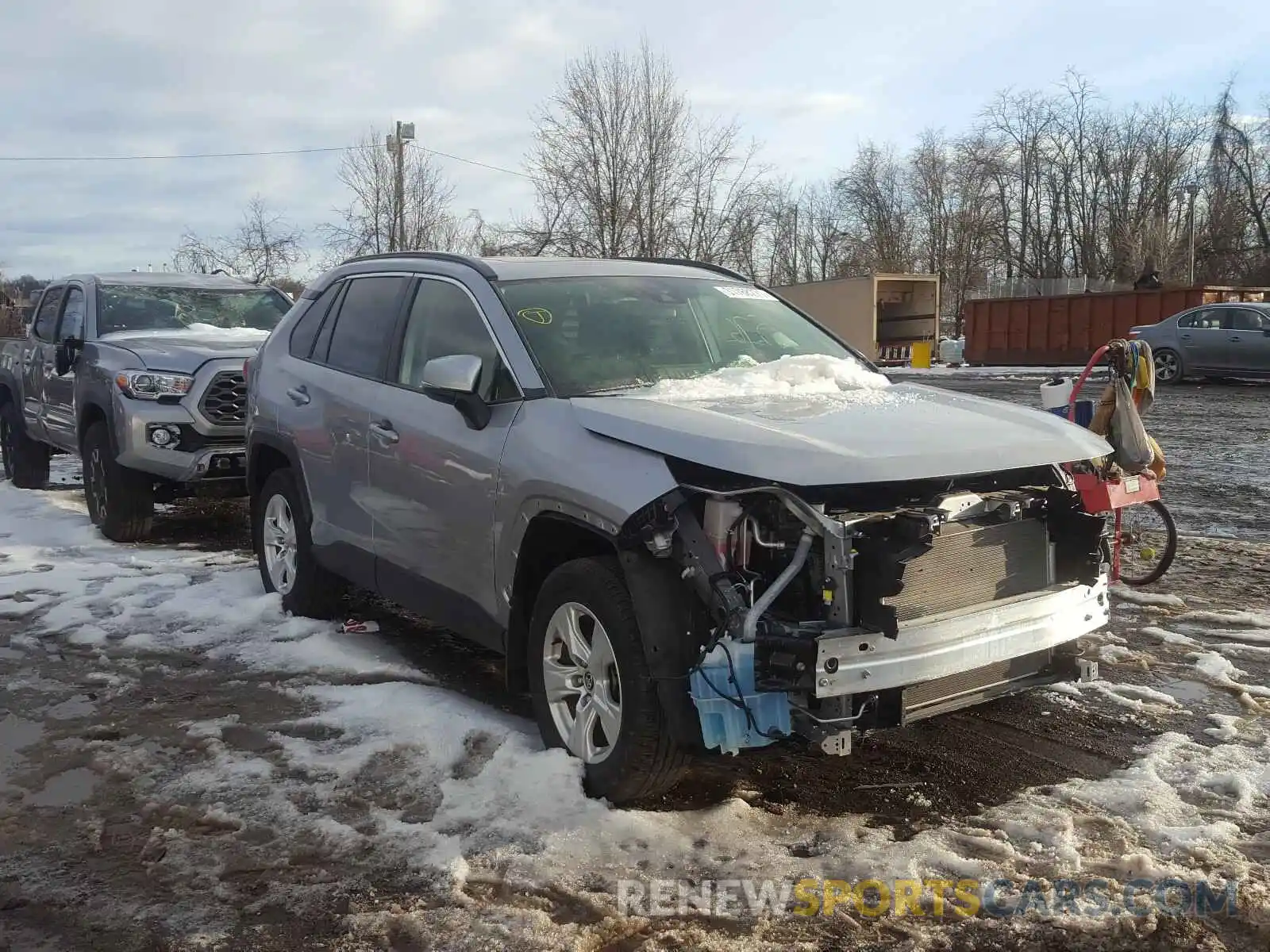 1 Photograph of a damaged car JTMP1RFV7LD053102 TOYOTA RAV4 2020