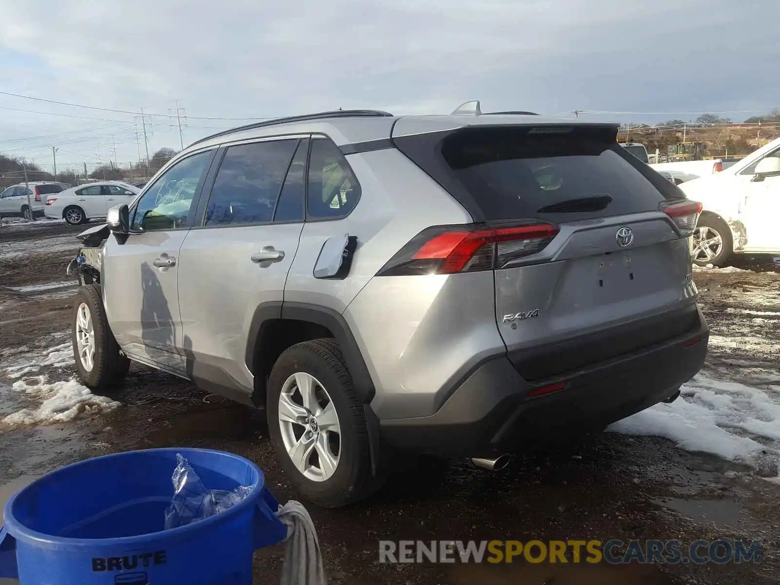 3 Photograph of a damaged car JTMP1RFV7LD053102 TOYOTA RAV4 2020