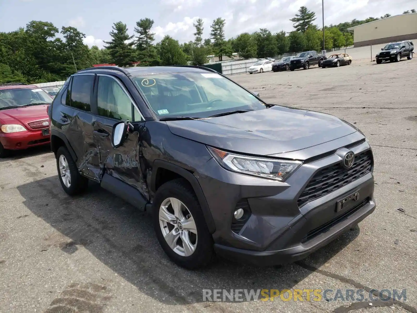 1 Фотография поврежденного автомобиля JTMP1RFV7LD056386 TOYOTA RAV4 2020