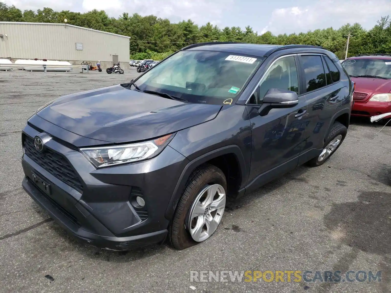 2 Фотография поврежденного автомобиля JTMP1RFV7LD056386 TOYOTA RAV4 2020