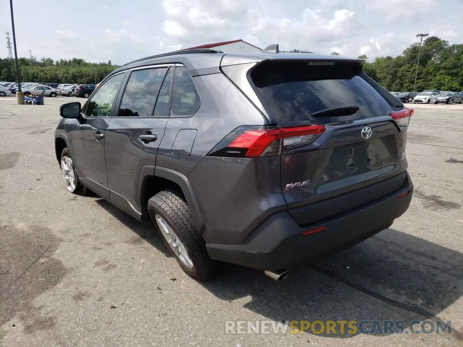 3 Photograph of a damaged car JTMP1RFV7LD056386 TOYOTA RAV4 2020