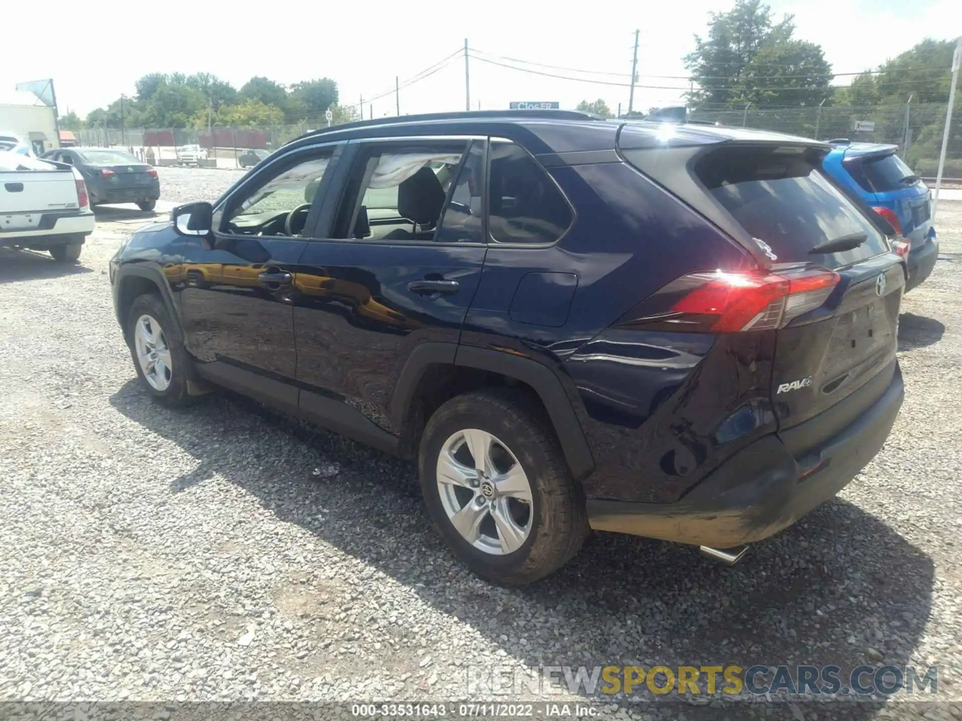 3 Photograph of a damaged car JTMP1RFV7LD056985 TOYOTA RAV4 2020