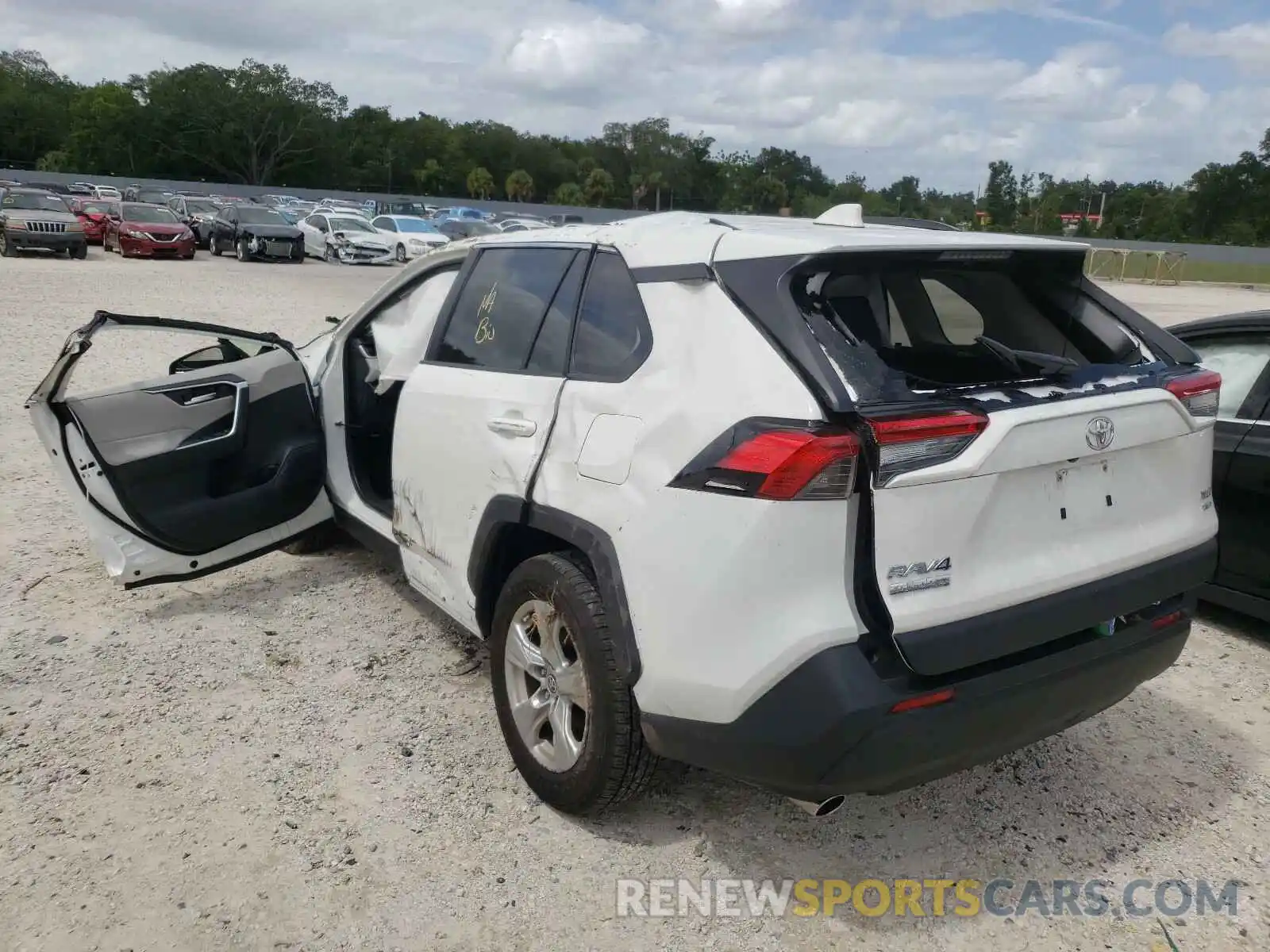 3 Photograph of a damaged car JTMP1RFV7LD527890 TOYOTA RAV4 2020