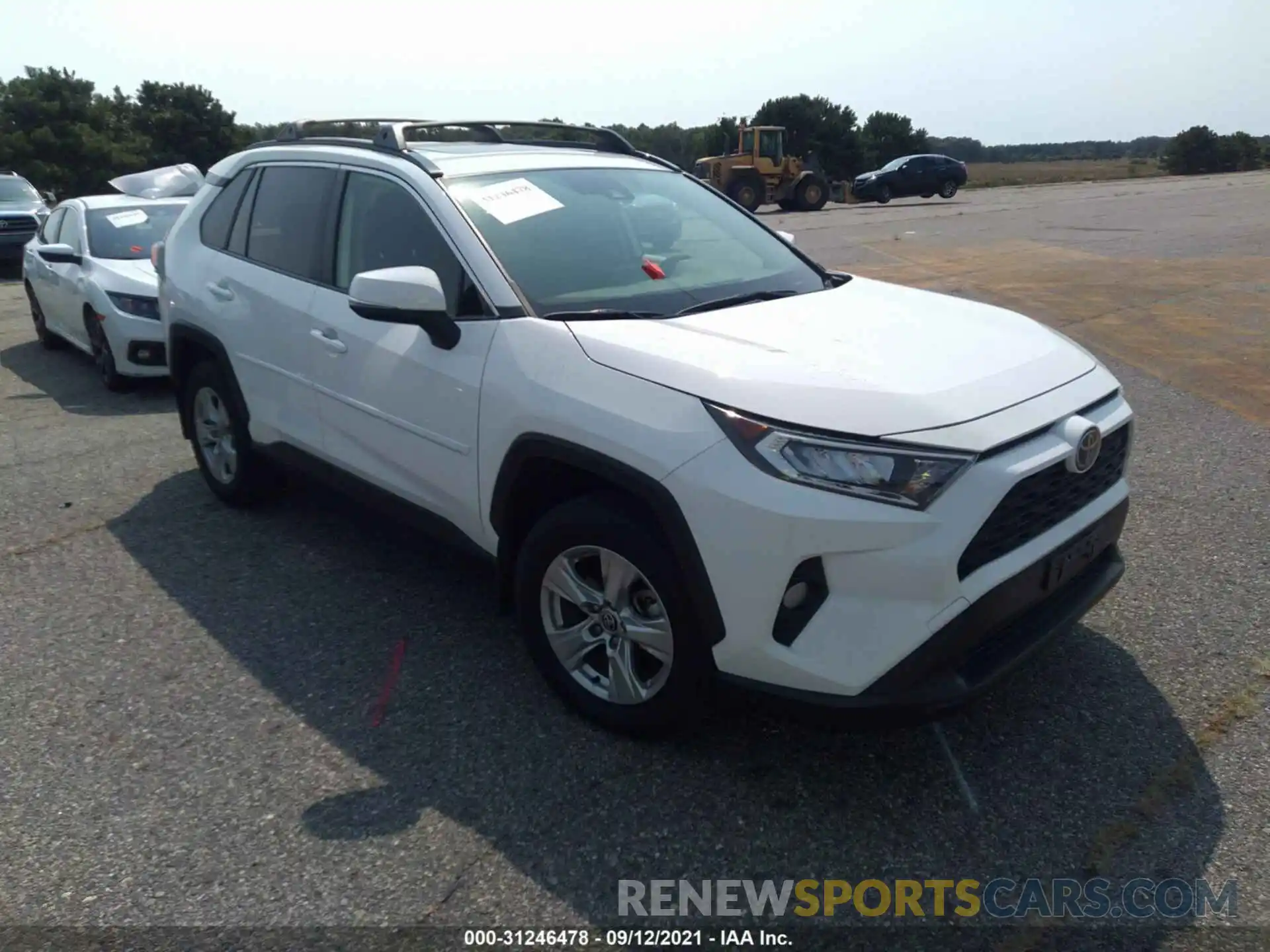 1 Photograph of a damaged car JTMP1RFV7LD530479 TOYOTA RAV4 2020