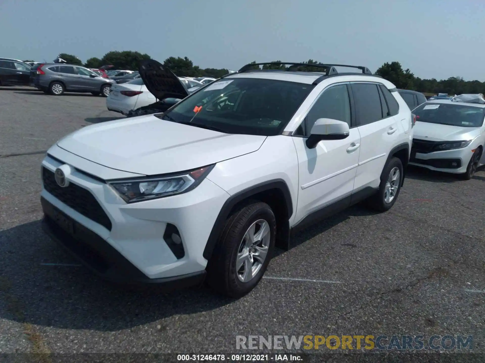 2 Photograph of a damaged car JTMP1RFV7LD530479 TOYOTA RAV4 2020