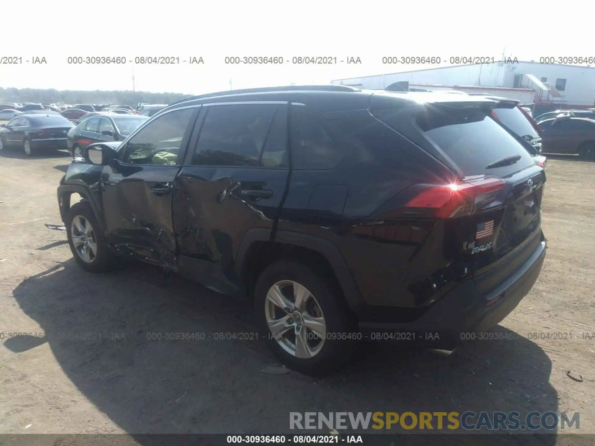 3 Photograph of a damaged car JTMP1RFV7LJ027228 TOYOTA RAV4 2020