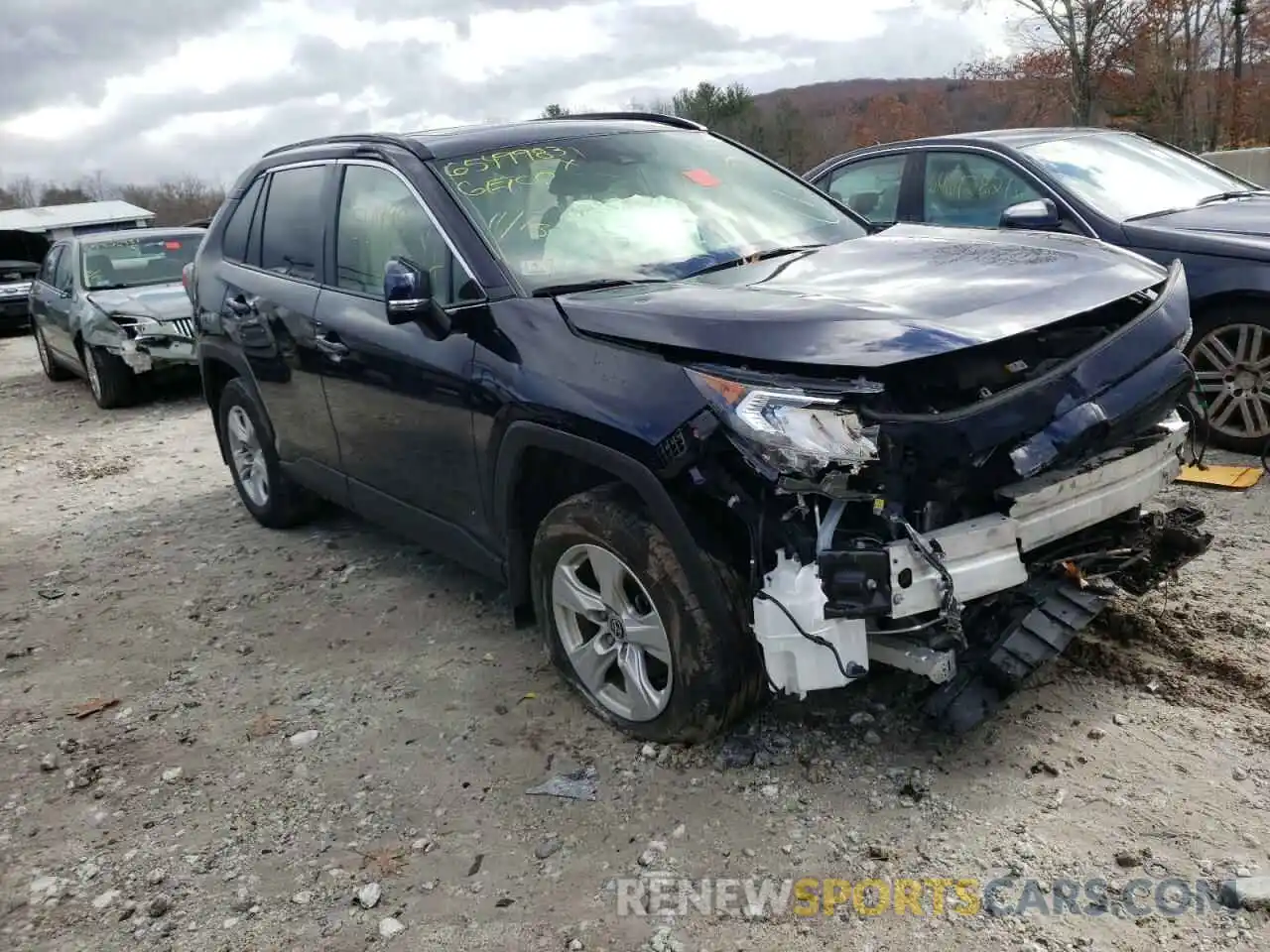 1 Photograph of a damaged car JTMP1RFV8LD060902 TOYOTA RAV4 2020