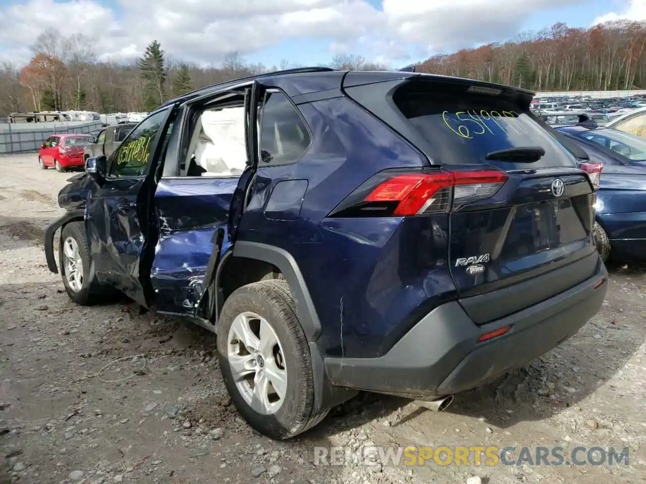 3 Photograph of a damaged car JTMP1RFV8LD060902 TOYOTA RAV4 2020