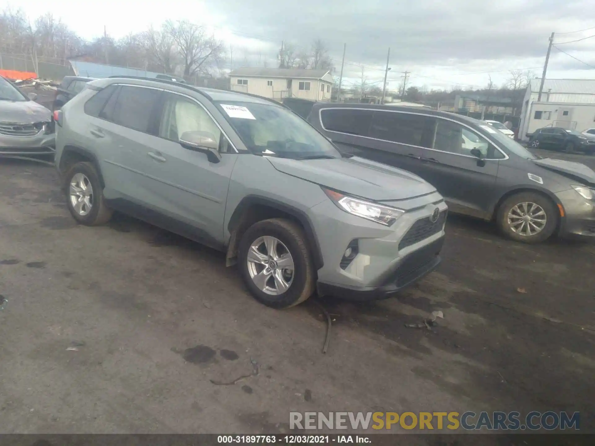 1 Photograph of a damaged car JTMP1RFV8LD066909 TOYOTA RAV4 2020