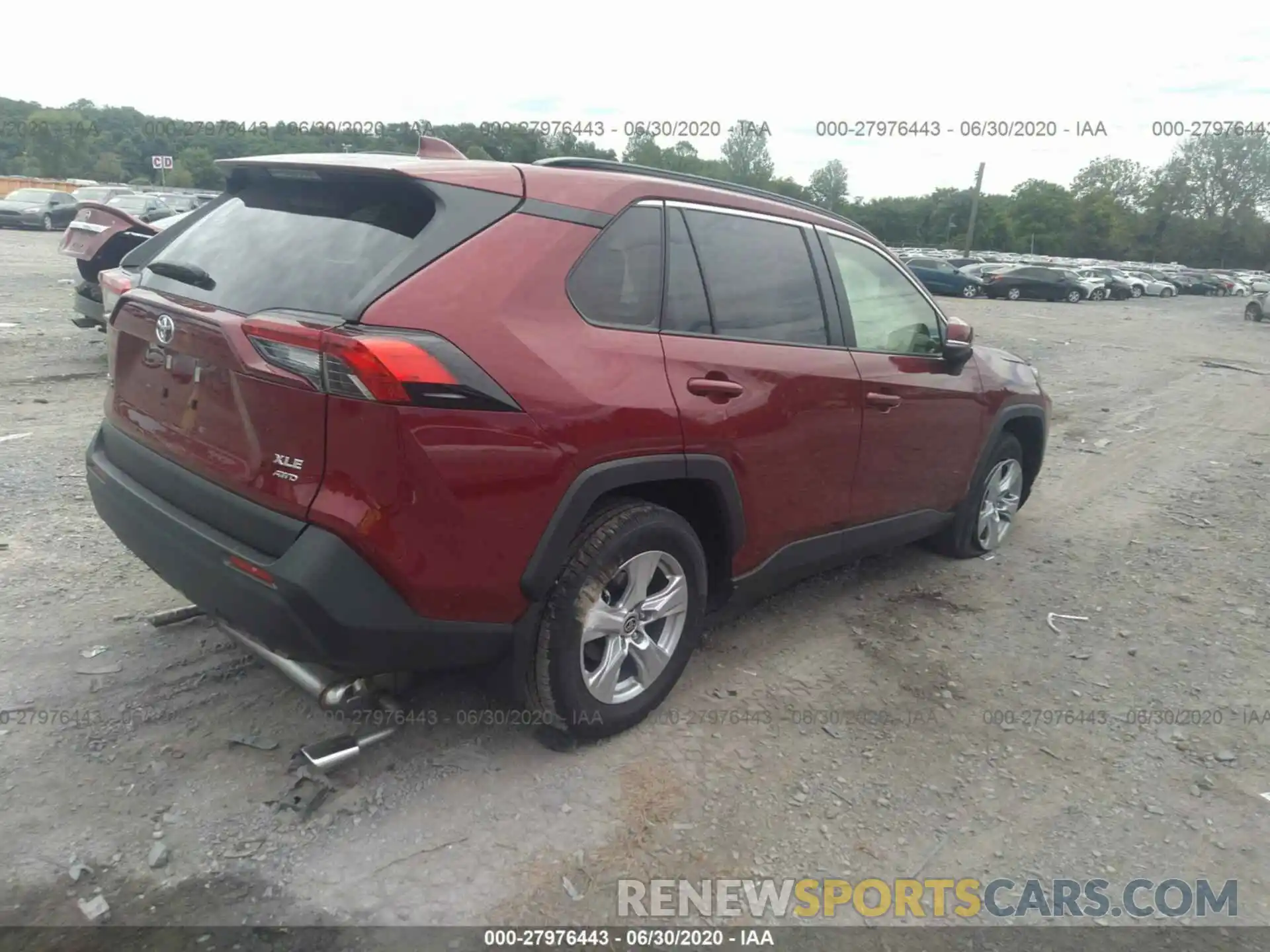 4 Фотография поврежденного автомобиля JTMP1RFV8LD525727 TOYOTA RAV4 2020