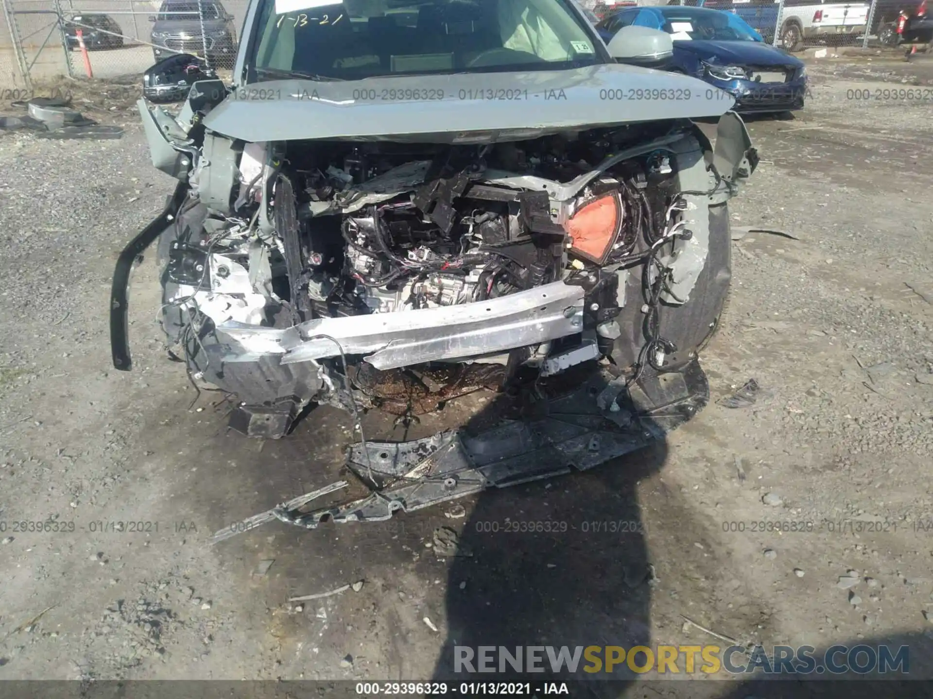 6 Photograph of a damaged car JTMP1RFV9LD051996 TOYOTA RAV4 2020