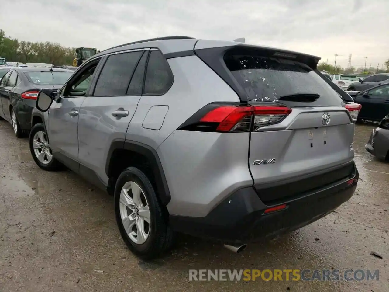 3 Photograph of a damaged car JTMP1RFV9LD063503 TOYOTA RAV4 2020