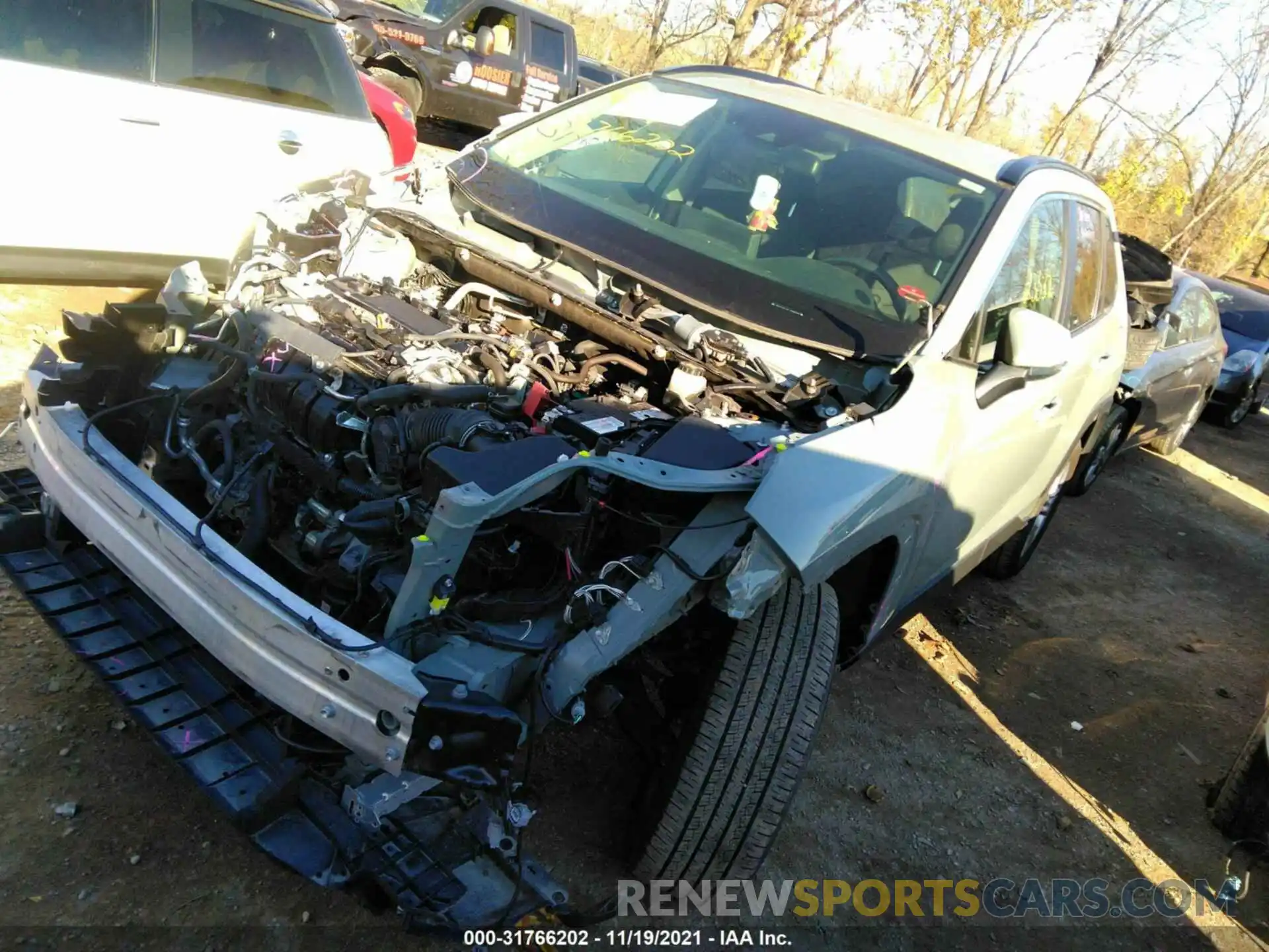 2 Photograph of a damaged car JTMP1RFV9LJ035377 TOYOTA RAV4 2020