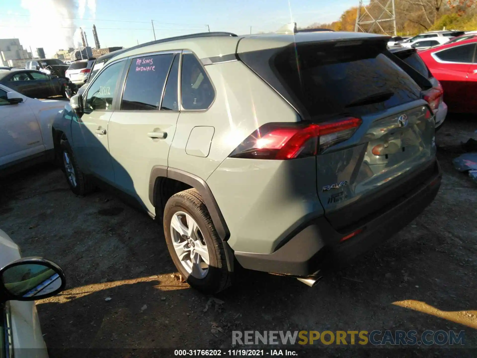 3 Photograph of a damaged car JTMP1RFV9LJ035377 TOYOTA RAV4 2020