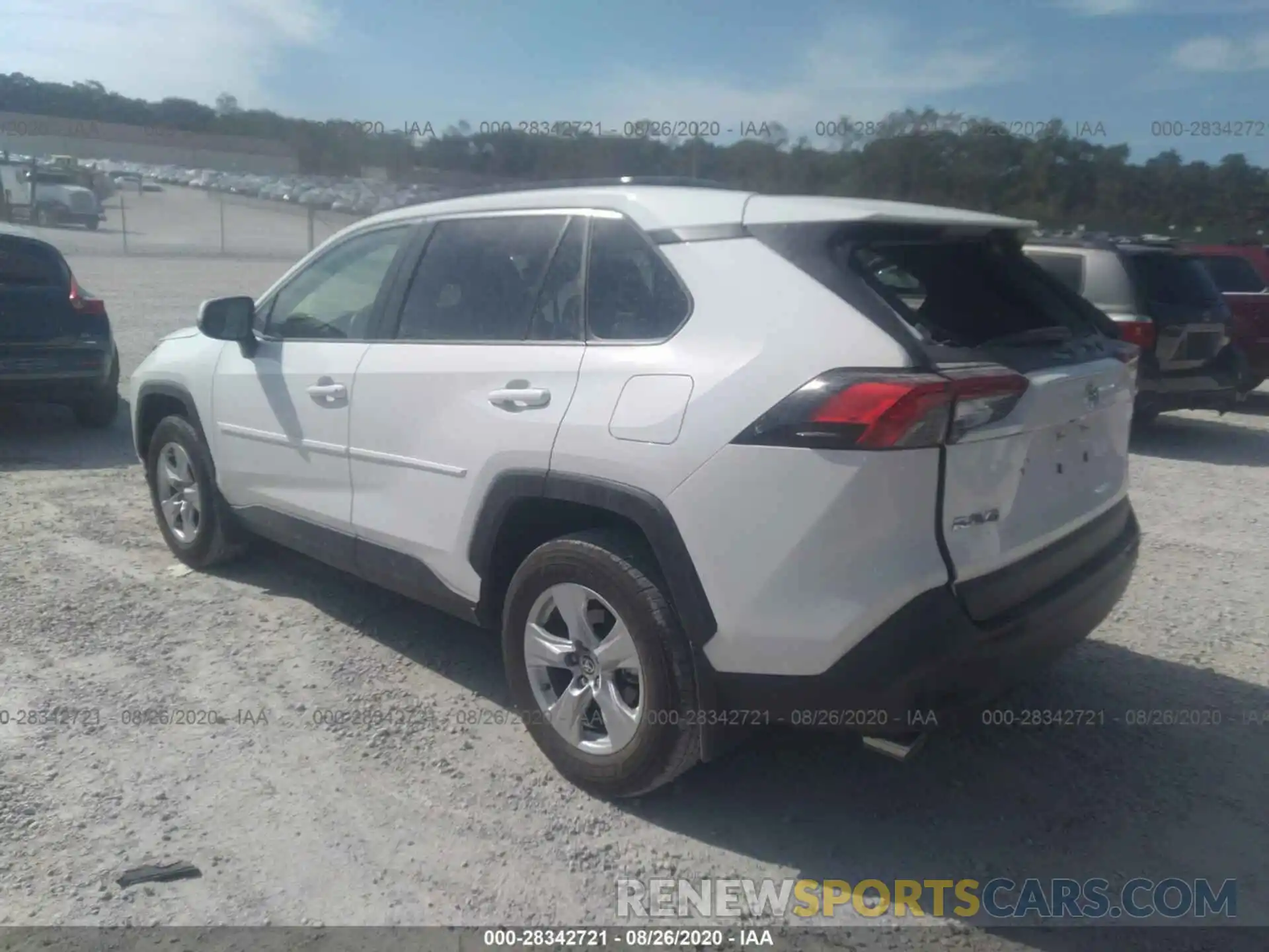 3 Photograph of a damaged car JTMP1RFVXLD049660 TOYOTA RAV4 2020