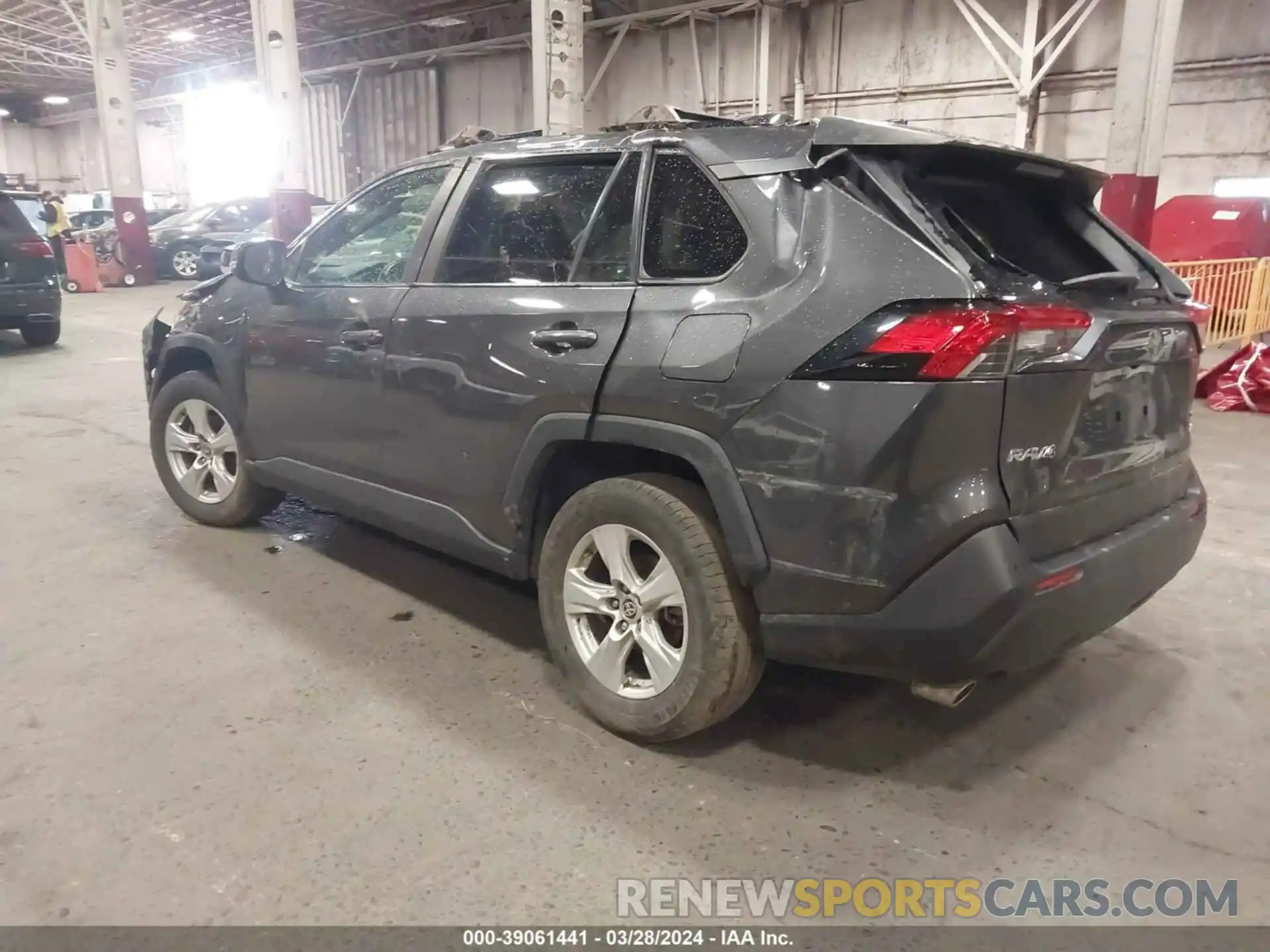 3 Photograph of a damaged car JTMP1RFVXLJ027918 TOYOTA RAV4 2020