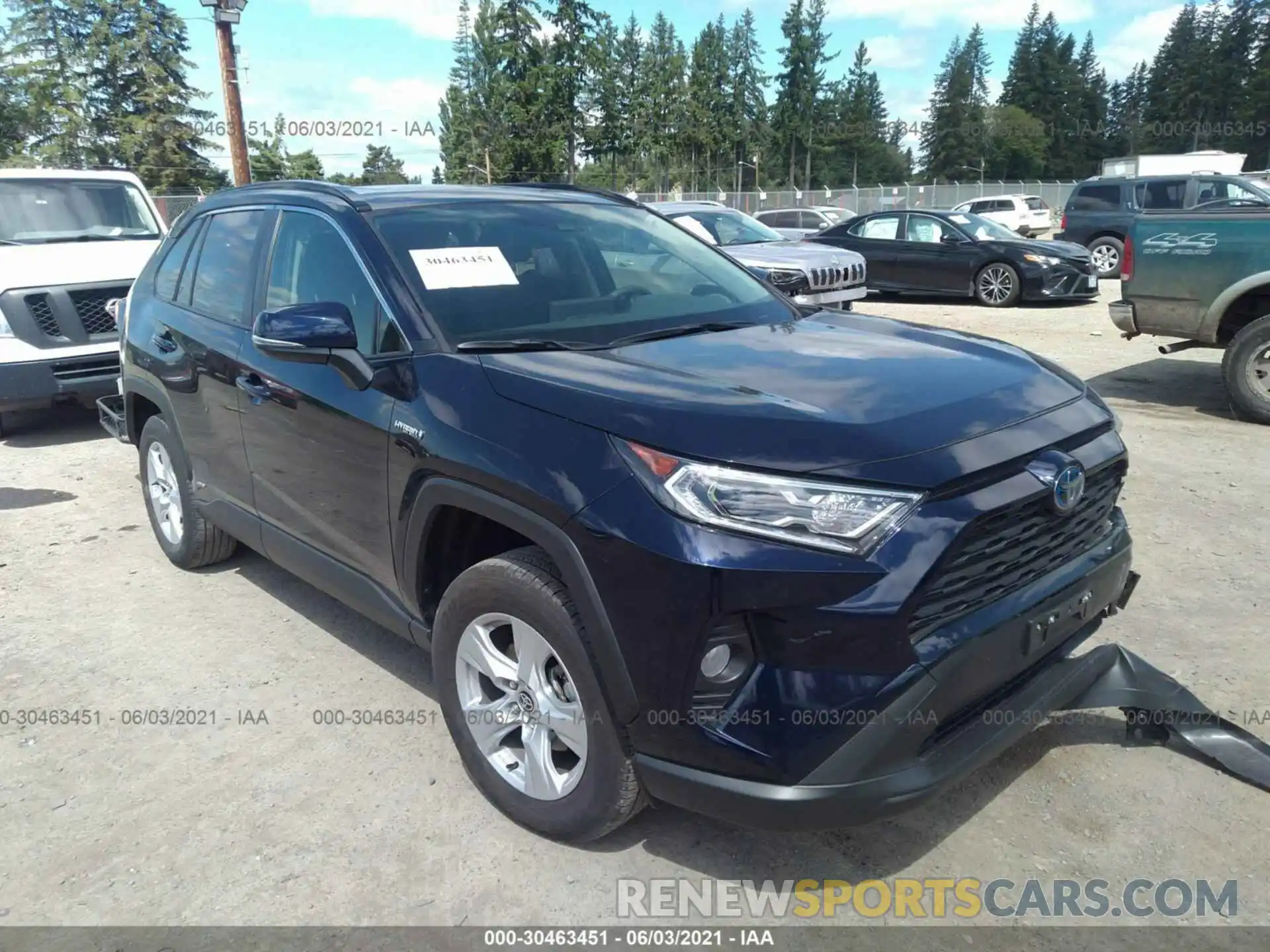 1 Фотография поврежденного автомобиля JTMR6RFV0LD004642 TOYOTA RAV4 2020