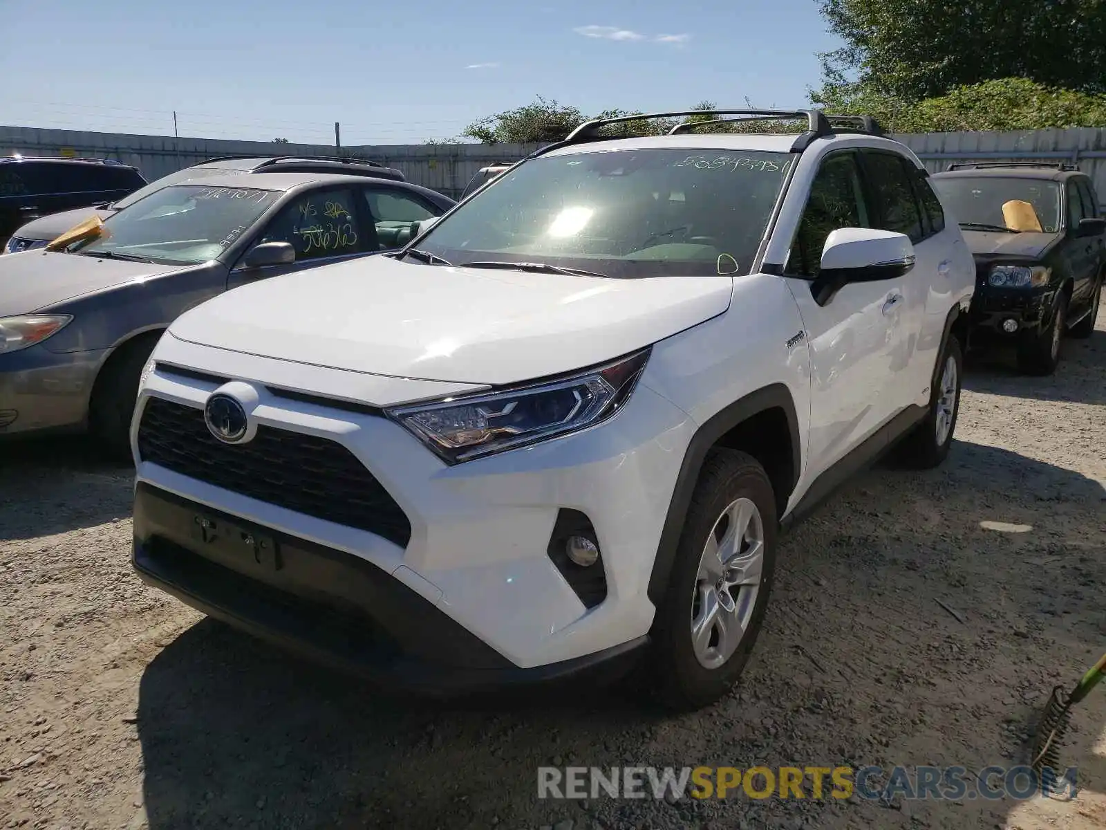 2 Фотография поврежденного автомобиля JTMR6RFV1LD005377 TOYOTA RAV4 2020