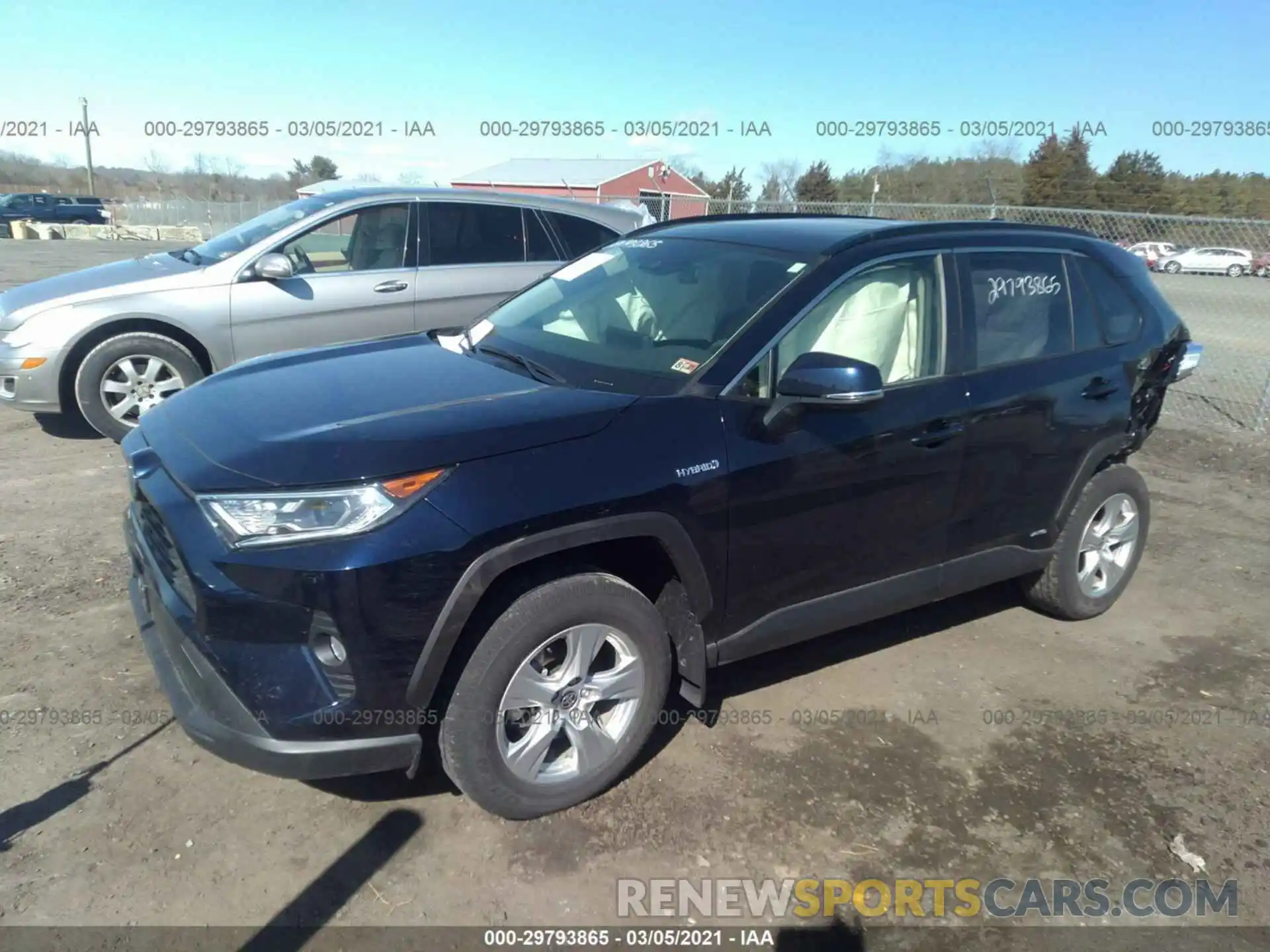 2 Фотография поврежденного автомобиля JTMR6RFV2LD005033 TOYOTA RAV4 2020