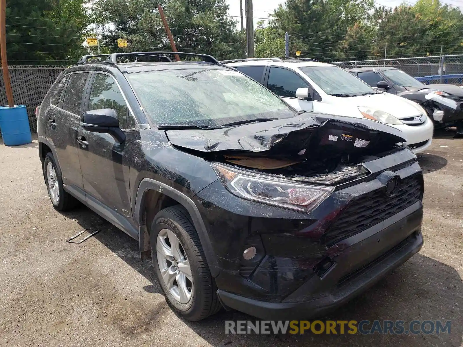 1 Photograph of a damaged car JTMR6RFV3LD004036 TOYOTA RAV4 2020