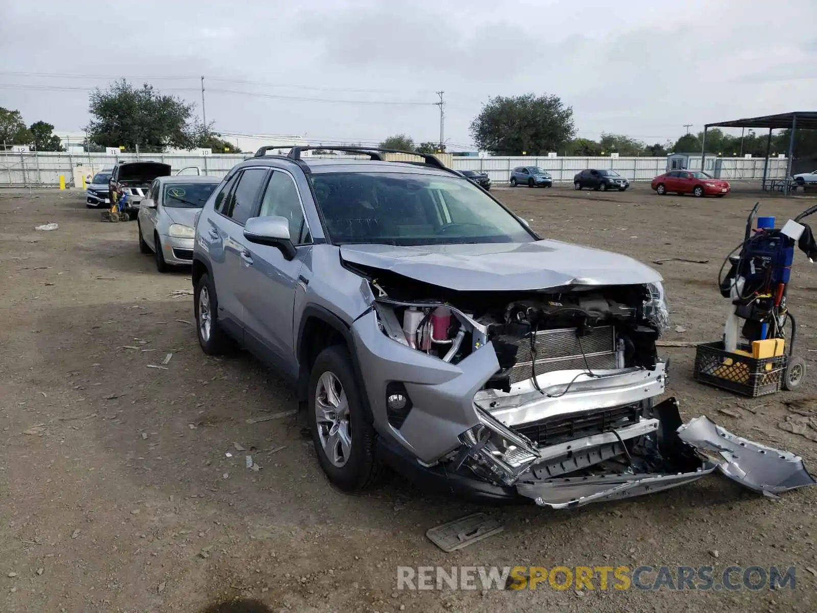 1 Photograph of a damaged car JTMR6RFV3LD006627 TOYOTA RAV4 2020