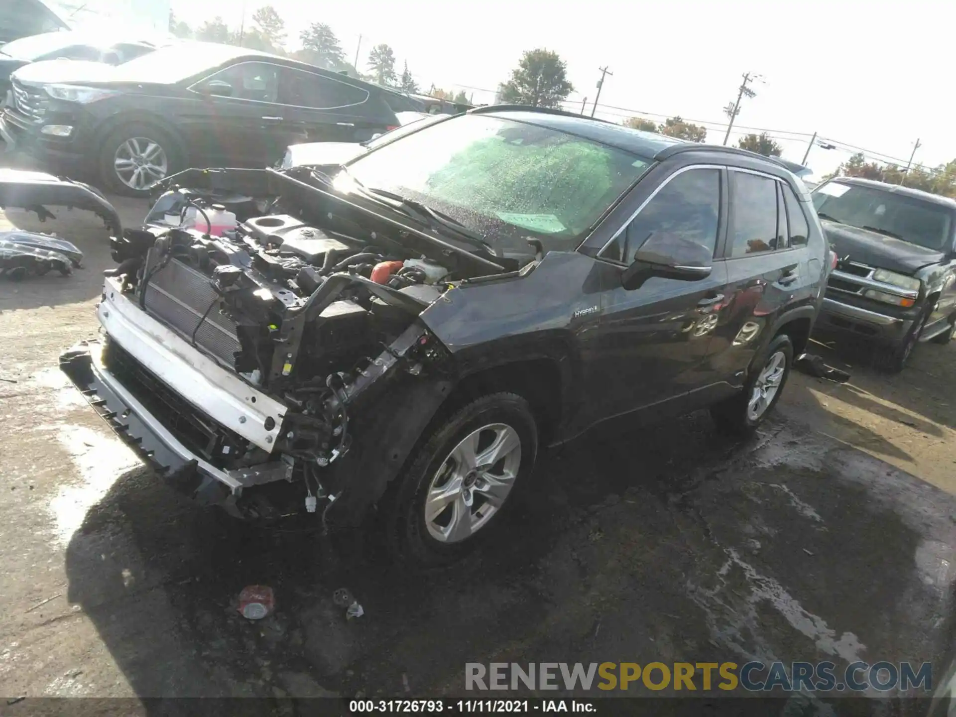 2 Photograph of a damaged car JTMR6RFV4LD002358 TOYOTA RAV4 2020