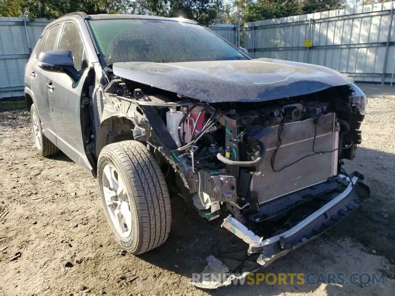 1 Photograph of a damaged car JTMR6RFV4LD004367 TOYOTA RAV4 2020