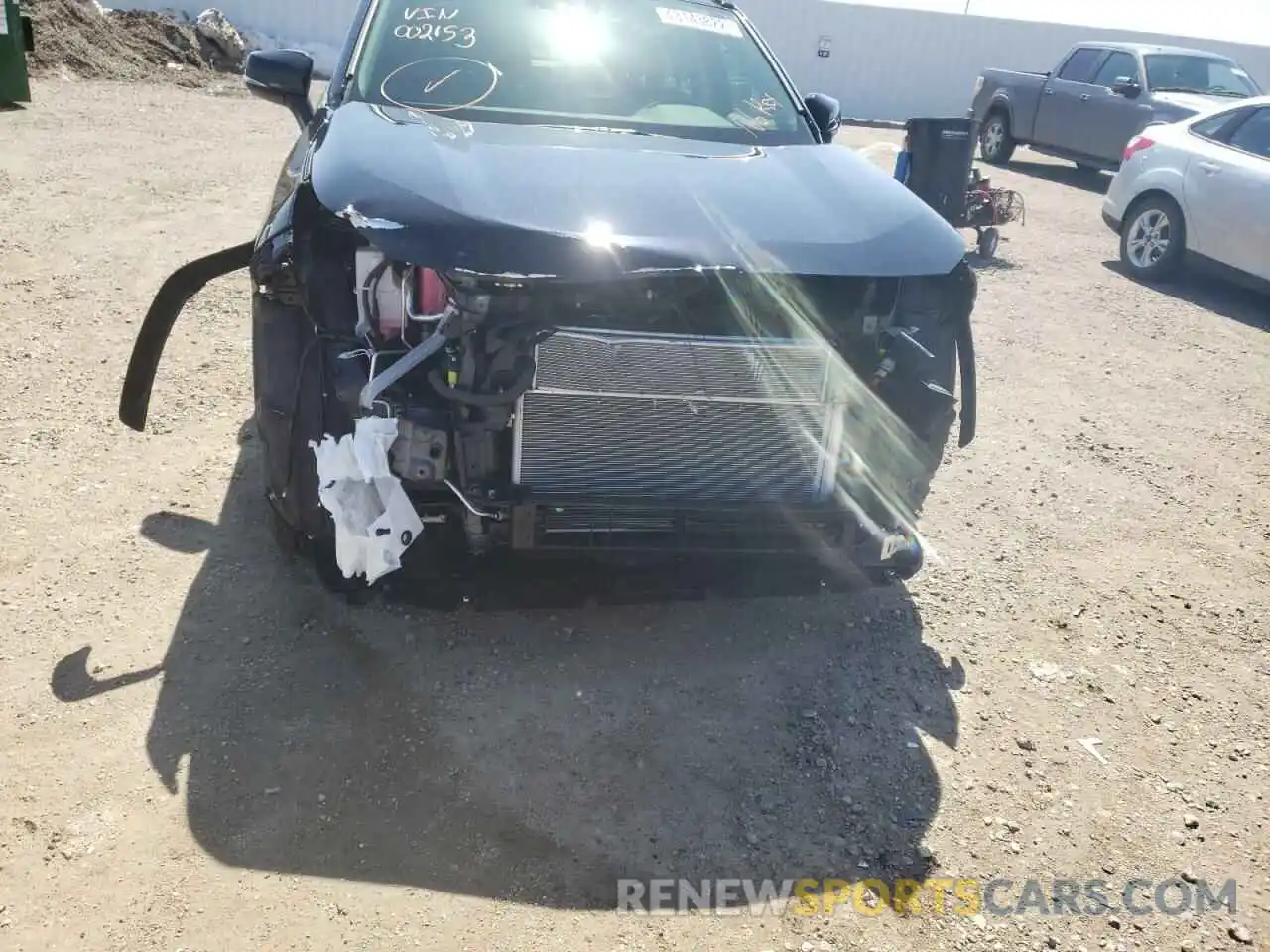 9 Photograph of a damaged car JTMR6RFV6LJ002153 TOYOTA RAV4 2020