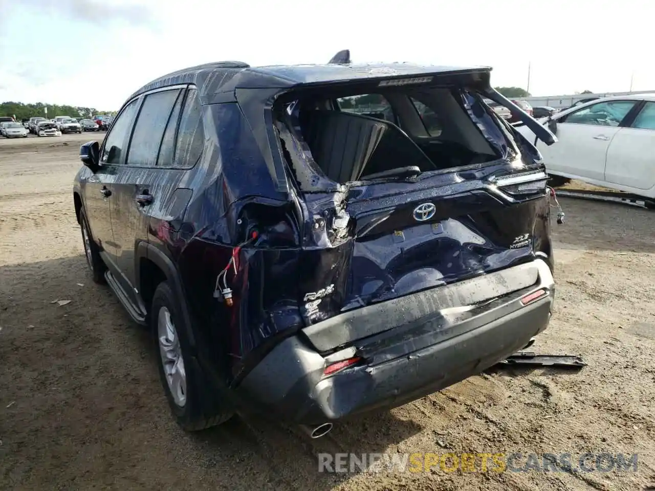 3 Photograph of a damaged car JTMR6RFV7LD002872 TOYOTA RAV4 2020