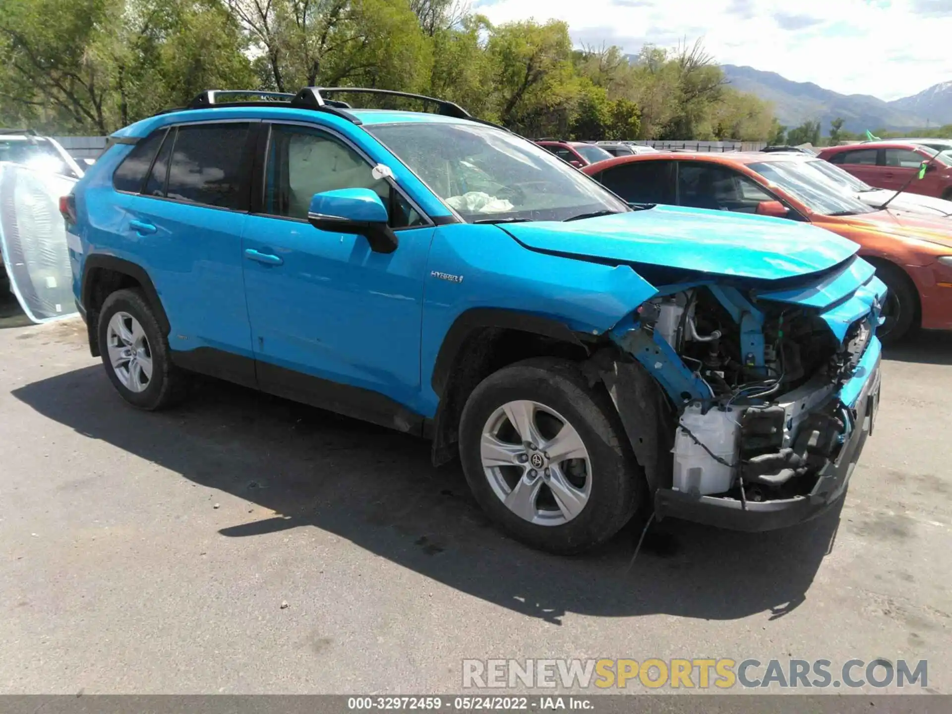 1 Photograph of a damaged car JTMR6RFV7LD003780 TOYOTA RAV4 2020