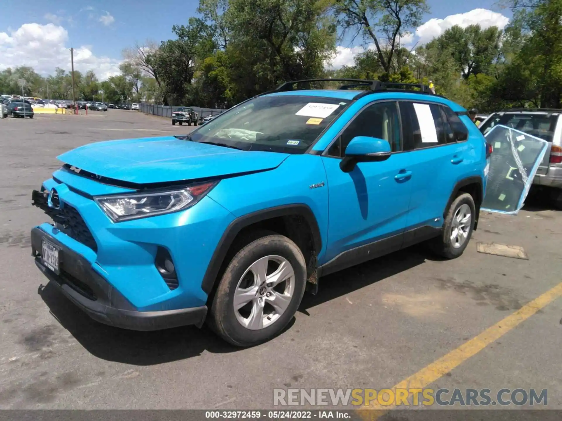 2 Photograph of a damaged car JTMR6RFV7LD003780 TOYOTA RAV4 2020