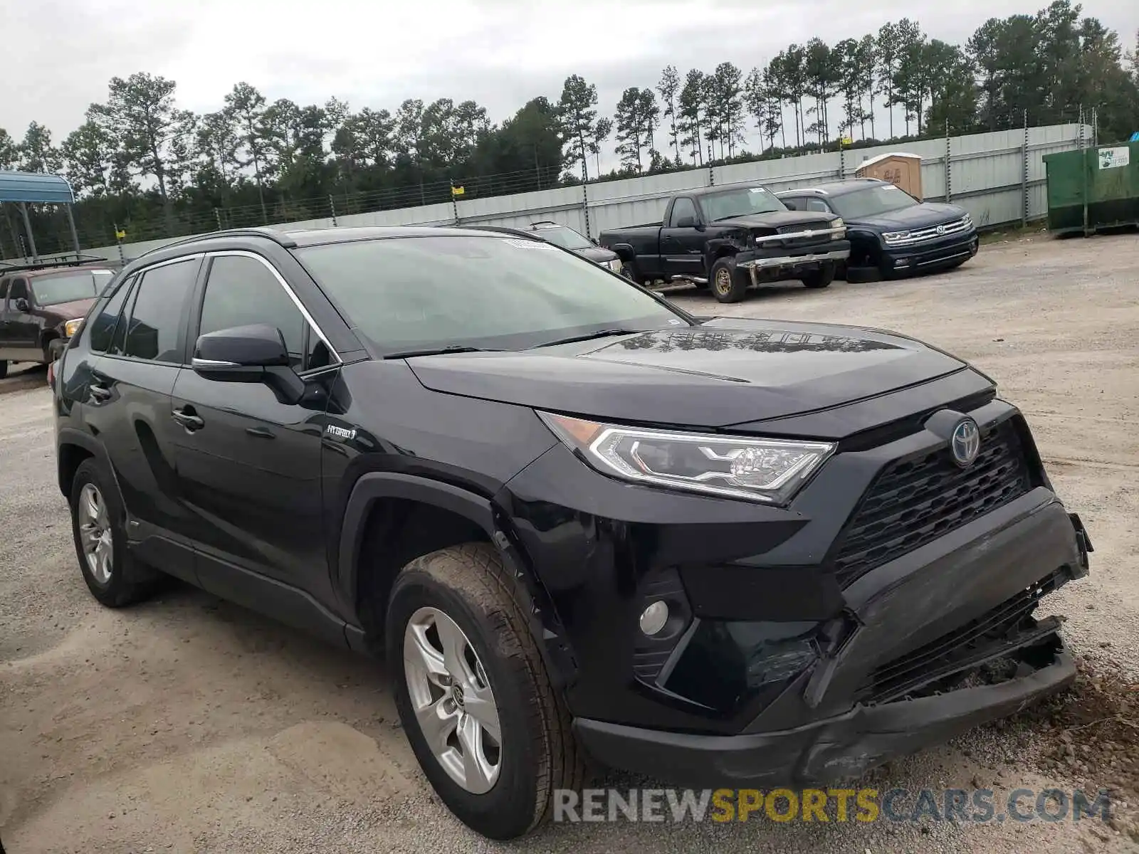 1 Photograph of a damaged car JTMR6RFV7LD003973 TOYOTA RAV4 2020