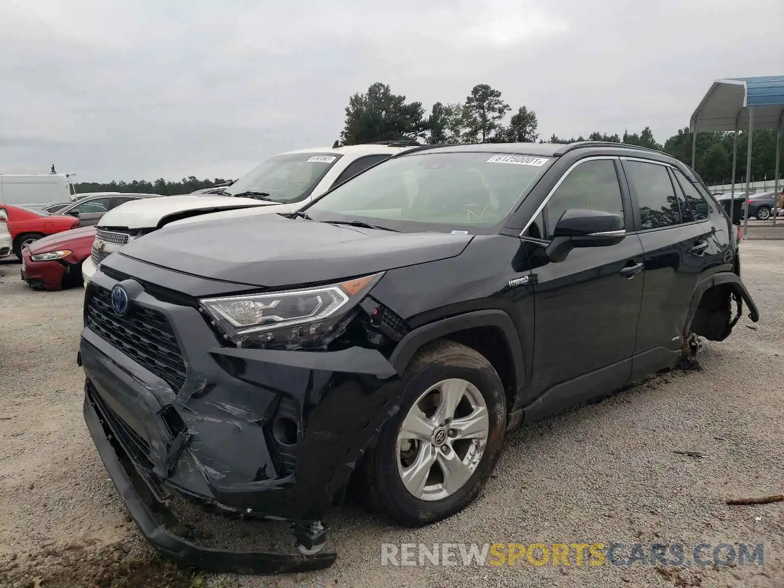 2 Photograph of a damaged car JTMR6RFV7LD003973 TOYOTA RAV4 2020