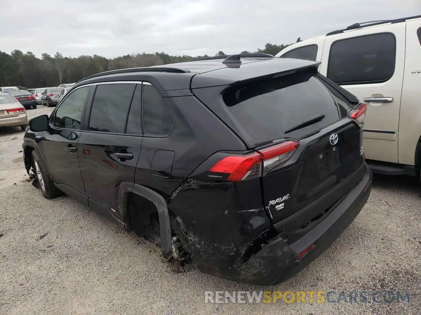 3 Photograph of a damaged car JTMR6RFV7LD003973 TOYOTA RAV4 2020