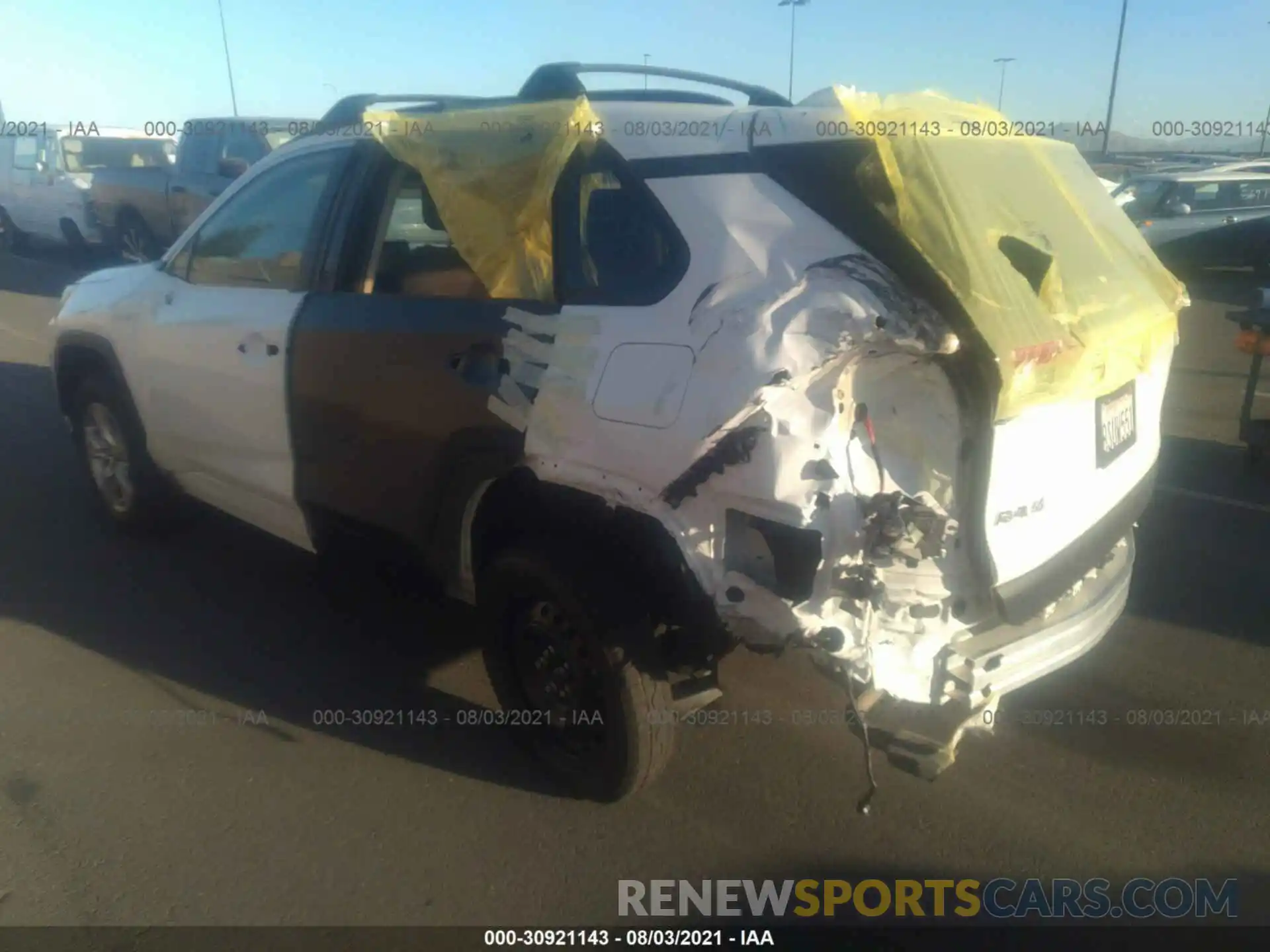 3 Photograph of a damaged car JTMR6RFV7LD006159 TOYOTA RAV4 2020