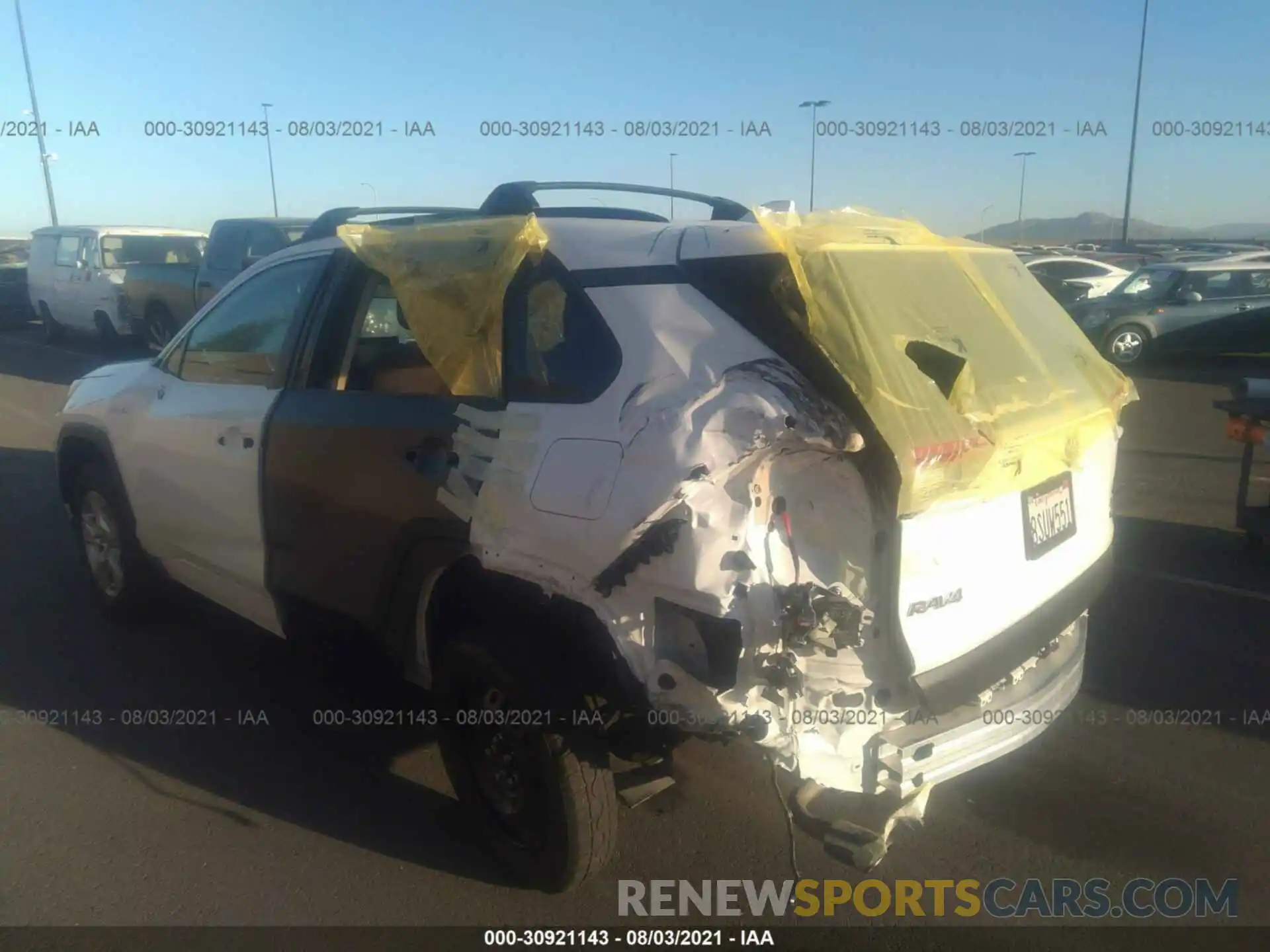 6 Photograph of a damaged car JTMR6RFV7LD006159 TOYOTA RAV4 2020