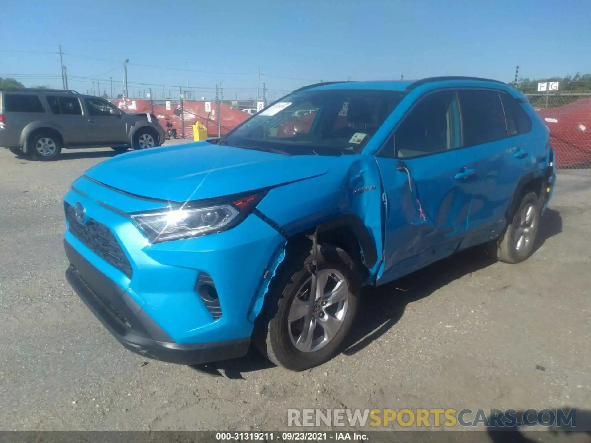 2 Photograph of a damaged car JTMR6RFV8LD002542 TOYOTA RAV4 2020