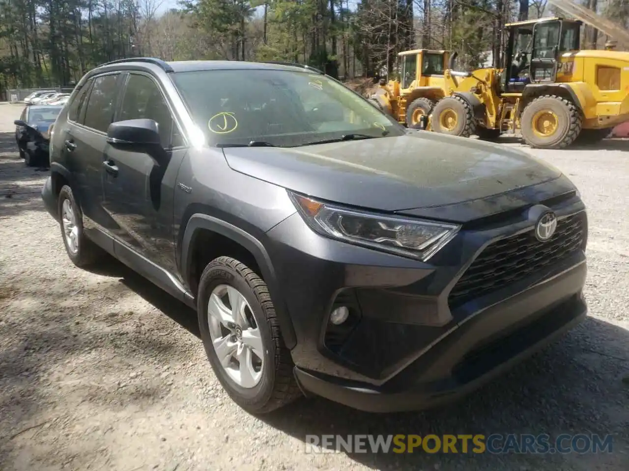 1 Photograph of a damaged car JTMR6RFVXLD001568 TOYOTA RAV4 2020